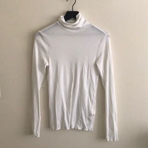 White polo turtle neck!